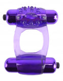 Fantasy C Ringz Duo Vibrating Super Ring Purple - iVenuss