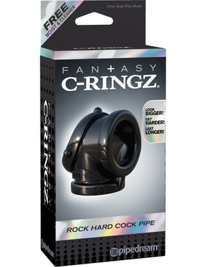 Fantasy C-ringz Rock Hard Cock Pipe - iVenuss