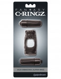 Fantasy C Ringz Duo Vibrating Super Ring Black - iVenuss