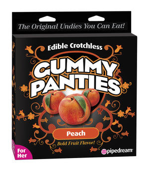 Edible Crotchless Gummy Panties Peach - iVenuss