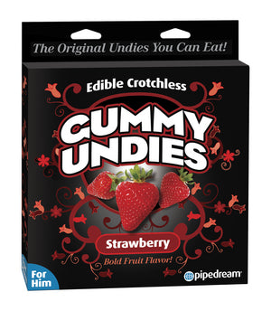 Edible Male Gummy Undies Strawberry - iVenuss