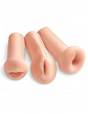 Pipedream Extreme All 3 Holes Stroker Set - iVenuss