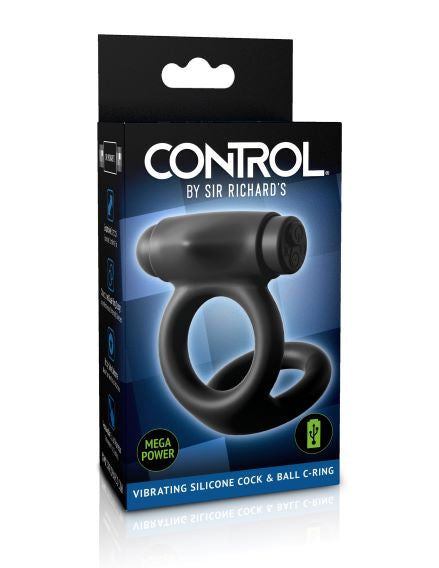 Sir Richard's Control Silicone Cock& Ball Vibrating C Ring - iVenuss