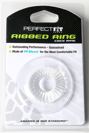Ribbed Ring Ice Clear - iVenuss