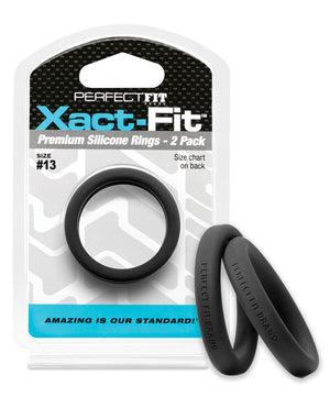 Perfect Fit Xact-fit #13 2 Pk Black - iVenuss