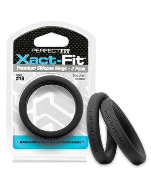 Perfect Fit Xact-fit #18 2 Pk Black - iVenuss