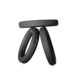 Xact Fit Silicone Rings #14 #15 #16 Black - iVenuss