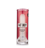 Perfect Fit Fat Boy Micro Ribbed Sheath 6.5in Clear - iVenuss
