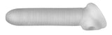 Perfect Fit Fat Boy Micro Ribbed Sheath 7.5in Clear - iVenuss