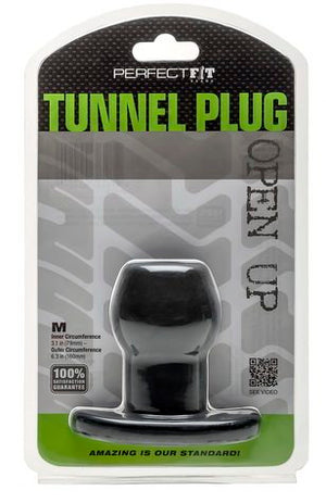 Tunnel Plug Medium Black - iVenuss