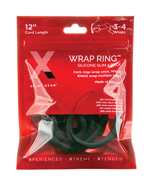 Xplay Silicone 12 Slim Wrap Ring "