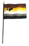 Bear Stick 4 X 6 Flag - iVenuss