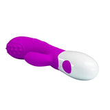 Pretty Love Arthur Rabbit Vibrator Silicone Purple - iVenuss
