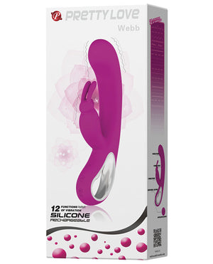 Pretty Love Webb Rabbit Vibrator Fuschia - iVenuss