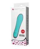 Pretty Love Solomon 10 Function Vibrator Teal - iVenuss