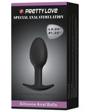 Pretty Love 3.34 Silicone Anal Plug " - iVenuss