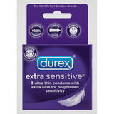Durex Extra Sensitive Lubricated 3pk - iVenuss