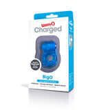 Screaming O Charged Big O Blue Cock Ring - iVenuss