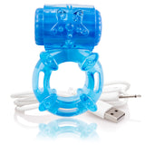 Screaming O Charged Big O Blue Cock Ring - iVenuss