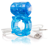 Screaming O Charged Big O Blue Cock Ring - iVenuss