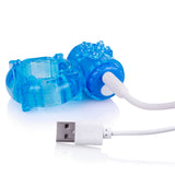 Screaming O Charged Big O Blue Cock Ring - iVenuss