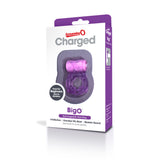 Screaming O Charged Big O Purple Cock Ring - iVenuss