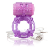 Screaming O Charged Big O Purple Cock Ring - iVenuss
