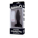 My Secret Remote Vibrating Plug Black - iVenuss
