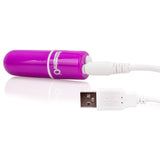Screaming O Charged Vooom Rechargeable Bullet Vibe Purple - iVenuss
