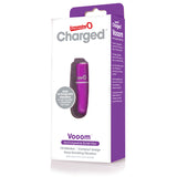 Screaming O Charged Vooom Rechargeable Bullet Vibe Purple - iVenuss