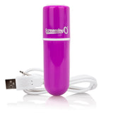 Screaming O Charged Vooom Rechargeable Bullet Vibe Purple - iVenuss
