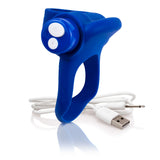 Screaming O Charged You Turn Plus Blueberry Cock Ring - iVenuss