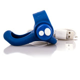 Screaming O Charged You Turn Plus Blueberry Cock Ring - iVenuss
