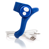 Screaming O Charged You Turn Plus Blueberry Cock Ring - iVenuss