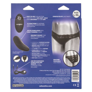 Remote Control Lace Panty Set L-xl
