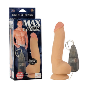 Max Vibrating Cock & Balls - iVenuss