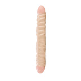 Ivory Duo-12in Double Dong Veined - iVenuss