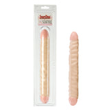 Ivory Duo-12in Double Dong Veined - iVenuss