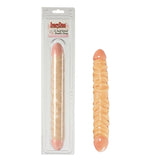 Ivory Duo-12in Double Dong Veined - iVenuss