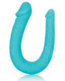 Silicone Double Dong Teal Ac-dc - iVenuss