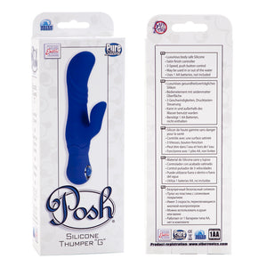 Posh Silicone Thump G Blue - iVenuss
