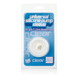 Universal Silicone Pump Sleeve Clear - iVenuss