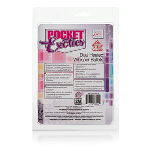 Pocket Exotic Dual Heated Whisper Bullet - iVenuss