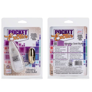 Pocket Exotics Vibrating Gold Bullet - iVenuss