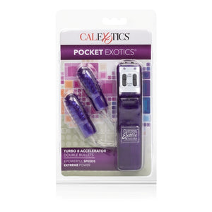 Pocket Exotic Turbo 8 Double Bullet W- Sleeve-lavender - iVenuss