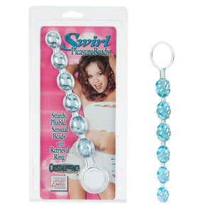 Swirl Pleasure Beads Teal - iVenuss