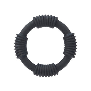 Adonis Silicone Ring Hercules Black - iVenuss