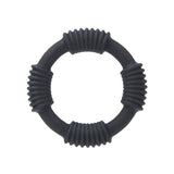 Adonis Silicone Ring Hercules Black - iVenuss