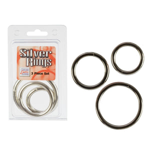 Silver Ring 3 Piece Set - iVenuss