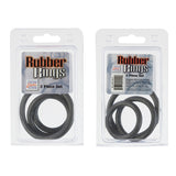 Rubber Ring Black 3pc Set - iVenuss